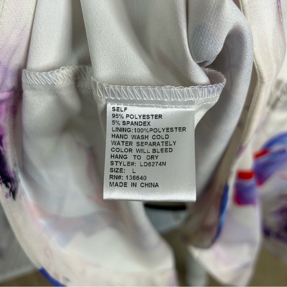 L’atiste Floral Hoop Dress size Large - Picture 9 of 9